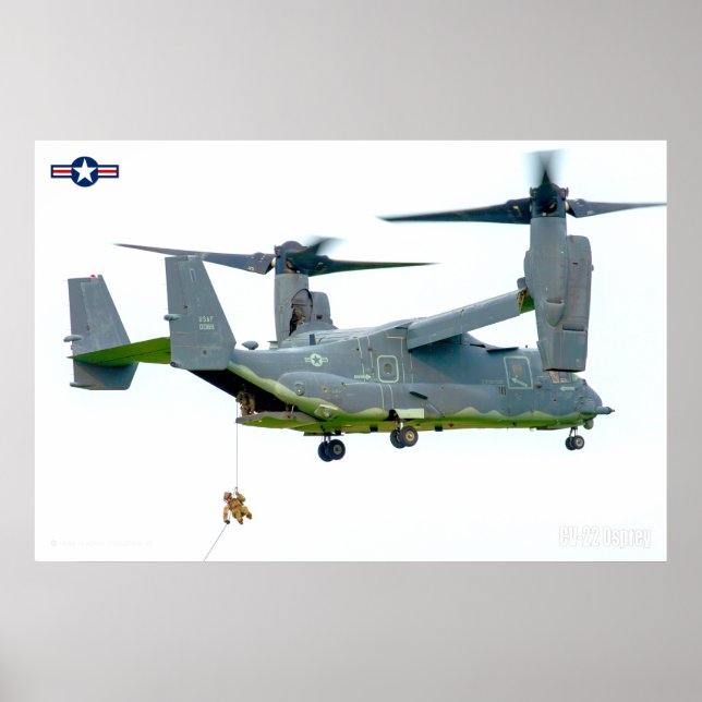 POSTER CV-22 OSPREY (Frente)