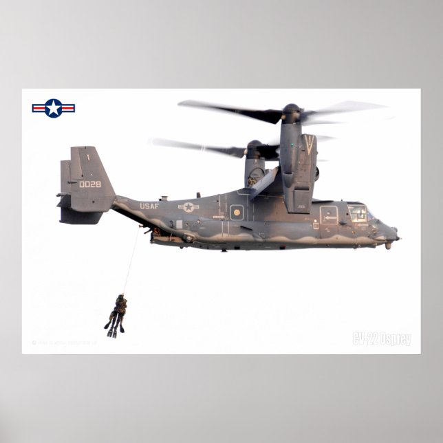 POSTER CV-22 OSPREY (Frente)