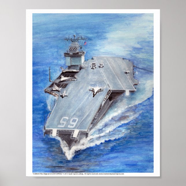 Poster CVAN 65 Enterprise (Frente)