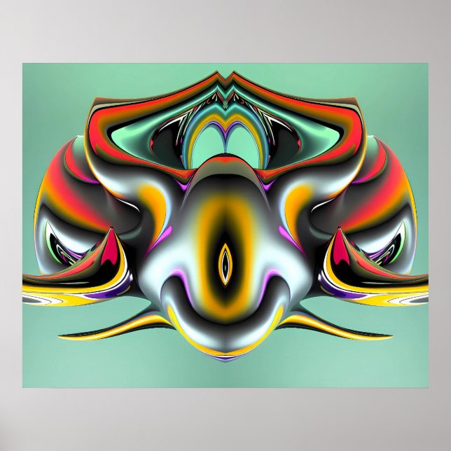 Poster Cyber-Hotdish - Ken Gage Fine Art (Frente)