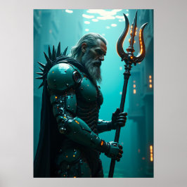 Poster Cyber Poseidon: Deep Sea Master