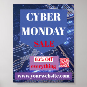 Poster - Cyber Segunda-feira Venda