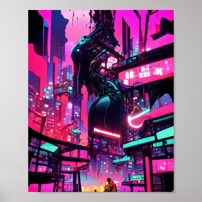 Poster CyberCity (Frente)