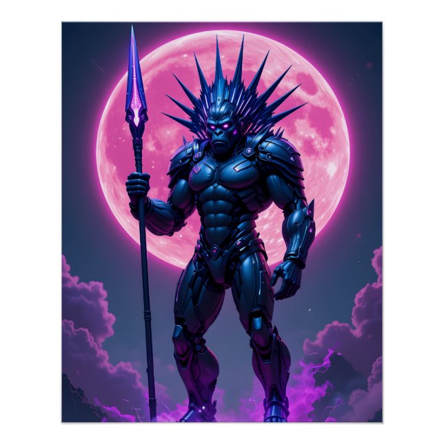 Póster Cybernetic Gorilla Titan (Frente)