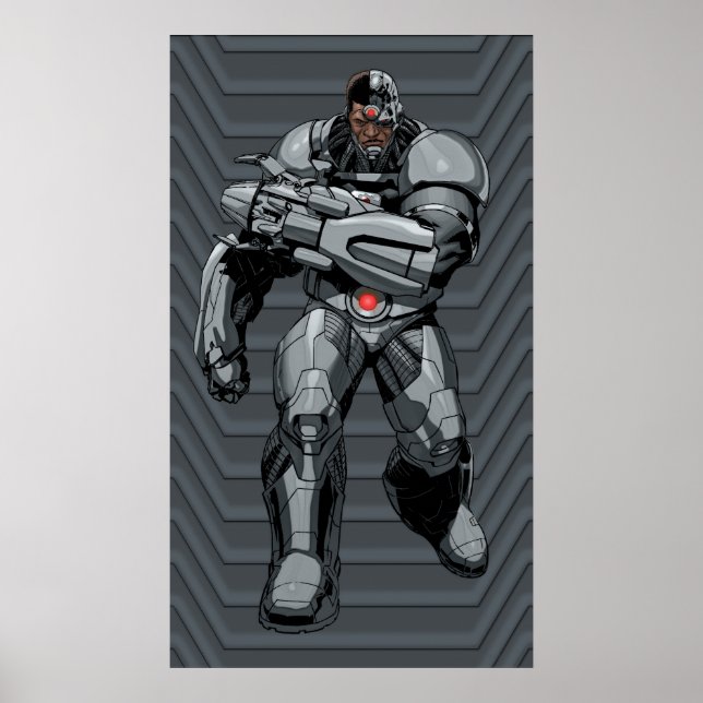 Poster Cyborg (Frente)
