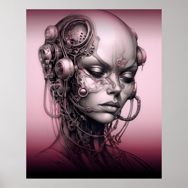 Poster Cyborg Girl Legal Teen (Frente)