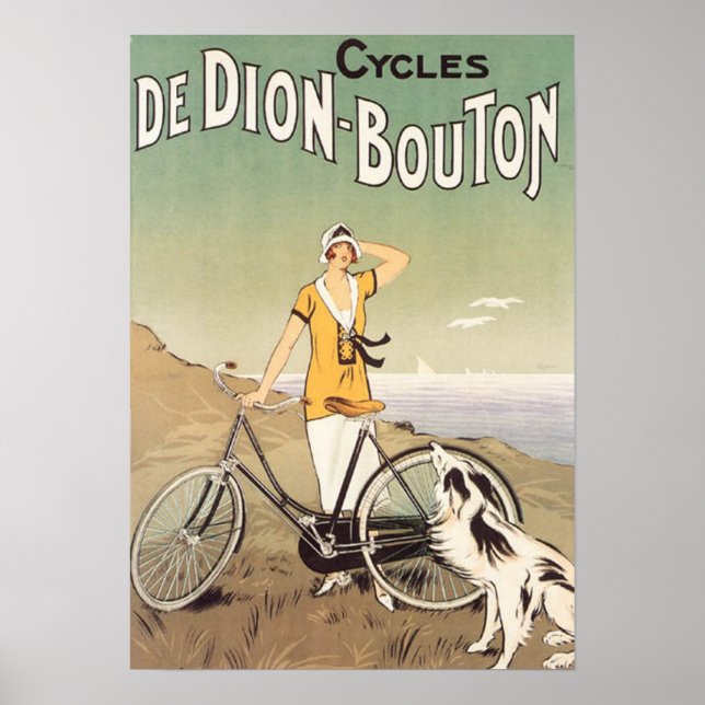 Póster Cycle De Dion Bouton (Frente)
