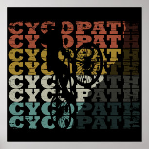 Poster cycopath off road biking dizendo