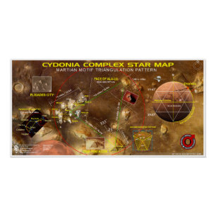Póster Cydonia Mars