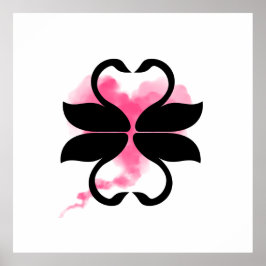 Poster Cygnes Affiche