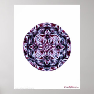 Póster Cymatics: Music Note A Piano