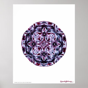 Póster Cymatics: Nota da música um piano