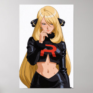 Poster Cynthia team rocket