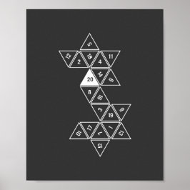 Poster D20 não rodado