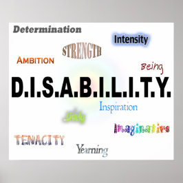 POSTER D.I.S.A.B.I.L.T.Y