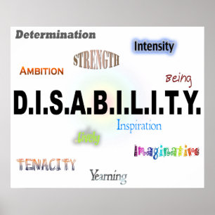 POSTER D.I.S.A.B.I.L.T.Y
