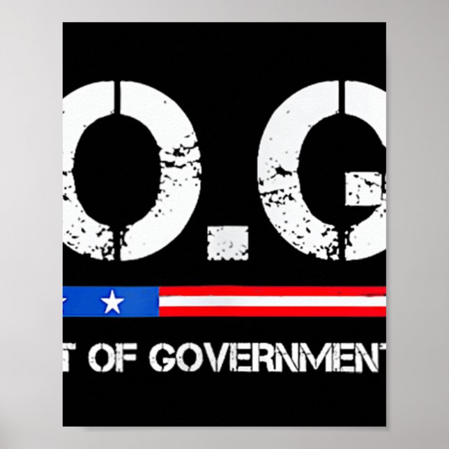 Poster D.o.g., Departamento de Cães para a Eficiência do  (Frente)