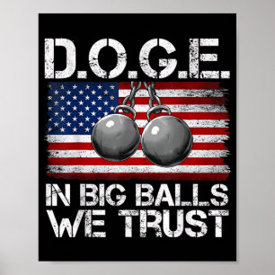 Poster D.o.g., em Grande Gente Confiamos em Funny Trump U