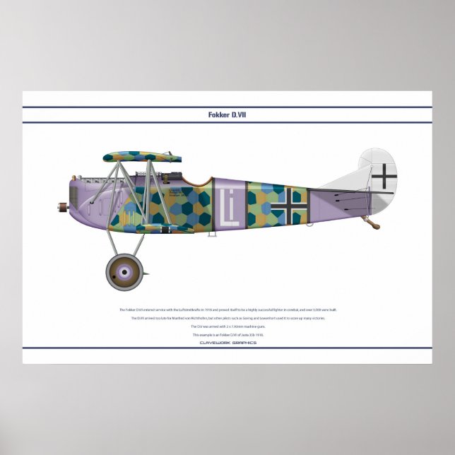 Póster D.VII Jasta 35b (Frente)
