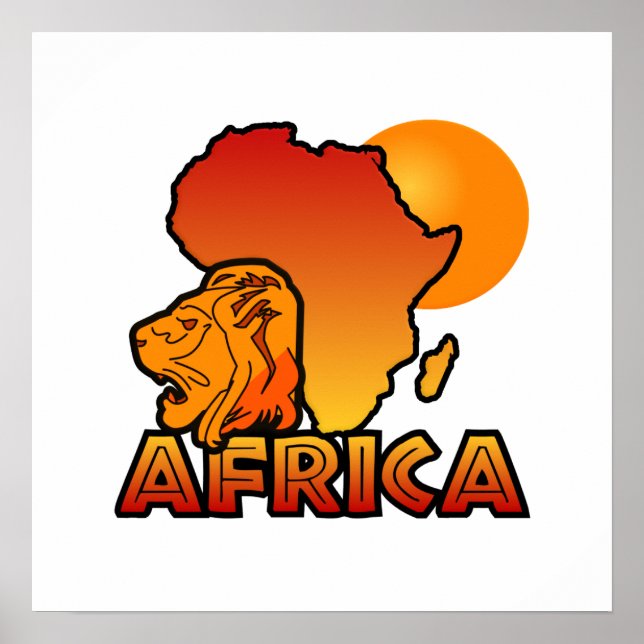 Poster da África (Frente)