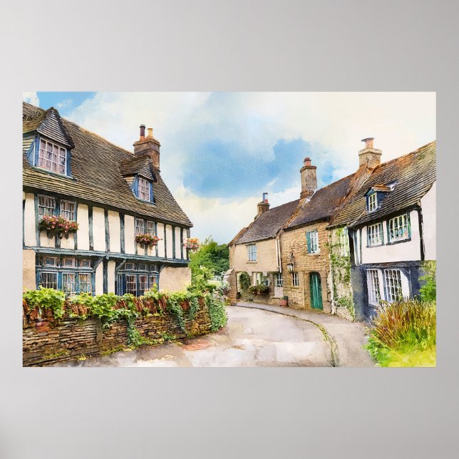 Poster da Aldeia Inglesa (Frente)