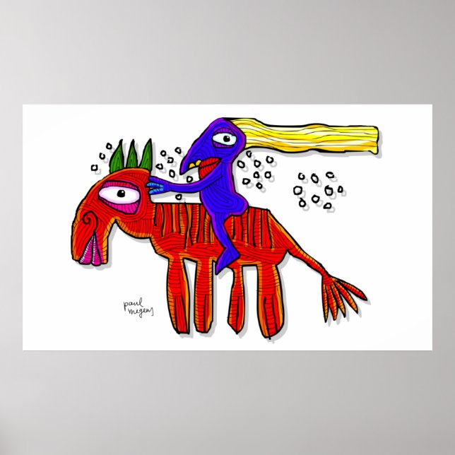 poster da amazona azul (Frente)