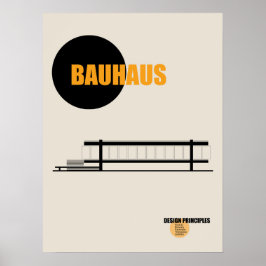 Poster da Arquitetura Bauhaus