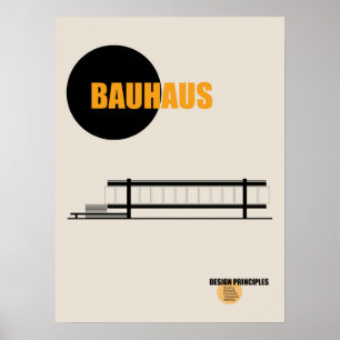 Poster da Arquitetura Bauhaus