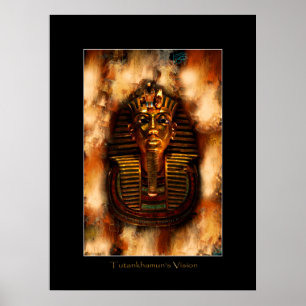 Poster da arte da VISÃO de TUTANKHAMUN