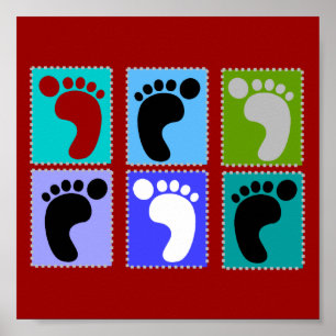 Poster da arte de Popart do Podiatrist