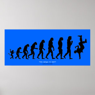 Poster da arte do RAP de Darwin "o alvorecer"