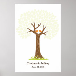 Poster da Árvore de Assinatura (Doce)