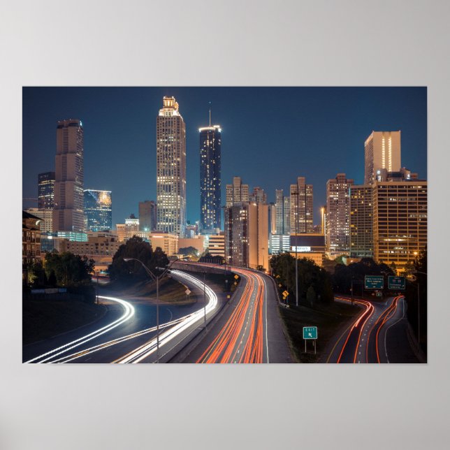 Poster da Atlanta SkyLine (Frente)