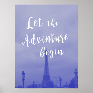 Poster da aventura de Paris
