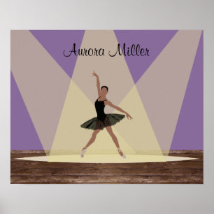Poster da bailarina de Prima