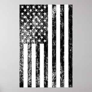 Poster da bandeira americana