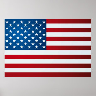 poster da bandeira americana