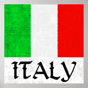 Poster da BANDEIRA de ITALIA