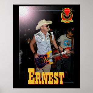 Poster da banheira de hidromassagem de Ernest