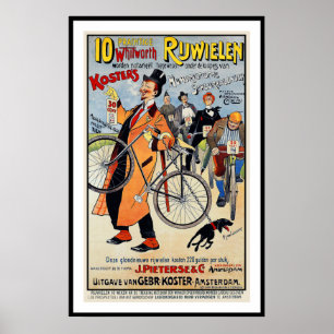 Poster da bicicleta do vintage:  Whitworth