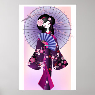 Poster da boneca 2 de Origami