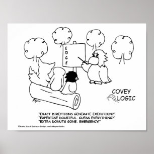 Poster da BORDA da lógica do Covey