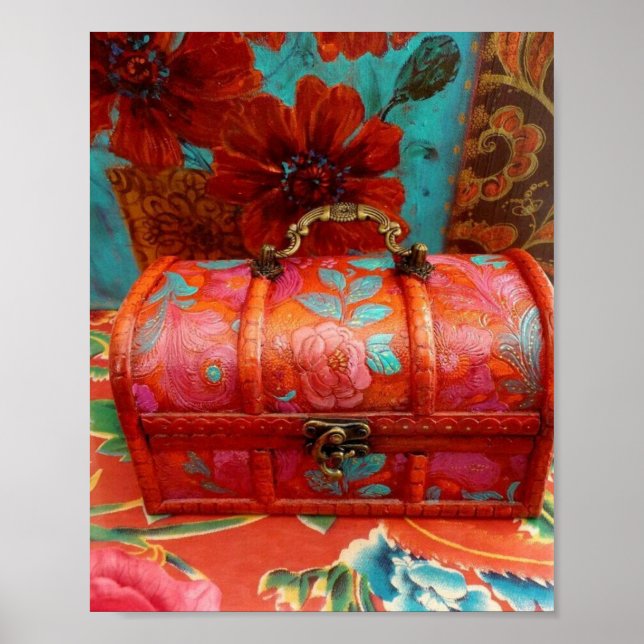 Poster da Caixa do Tesouro (Frente)