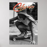 Poster da California Skater Girl