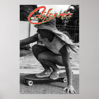 Poster da California Skater Girl