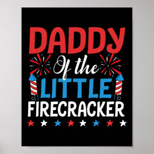 Poster Da Camisa Pequena Fogos de Artifício 4 de Julho An