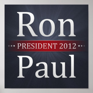 Poster da campanha de Ron Paul 2012
