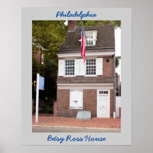 Poster da casa de Philadelphfia Betsy Ross
