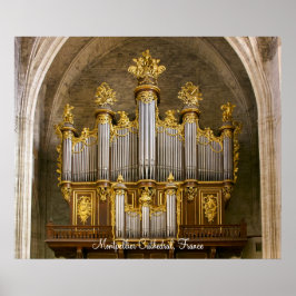 Poster da Catedral Montpellier