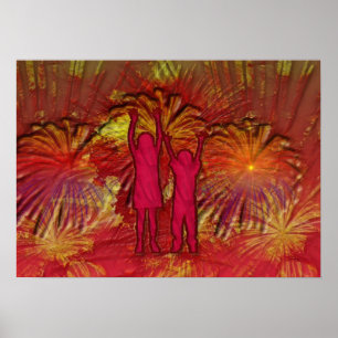 Poster da celebração de Diwali